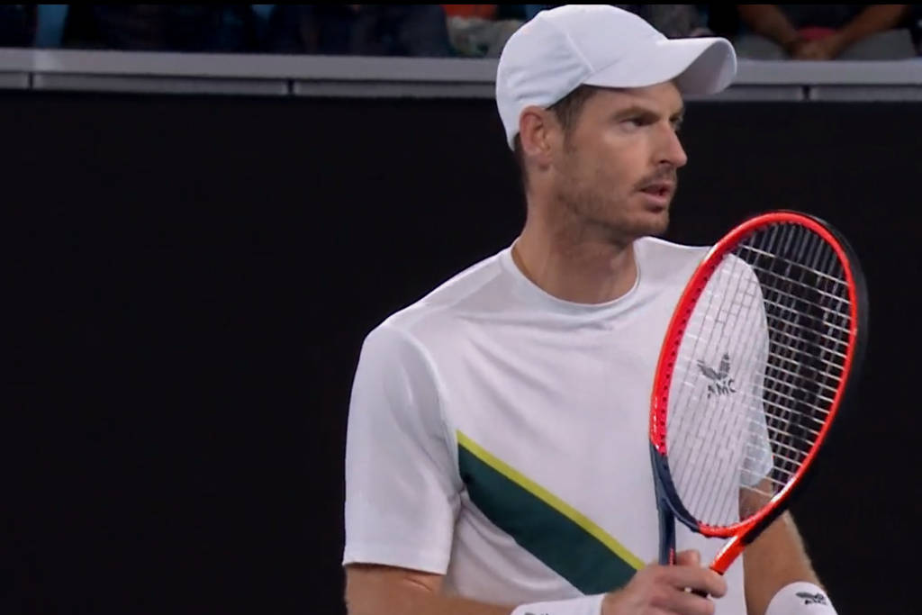 La prestazione di Andy Murrau all'Australian Open Andy Murray all'Australian Open 2023