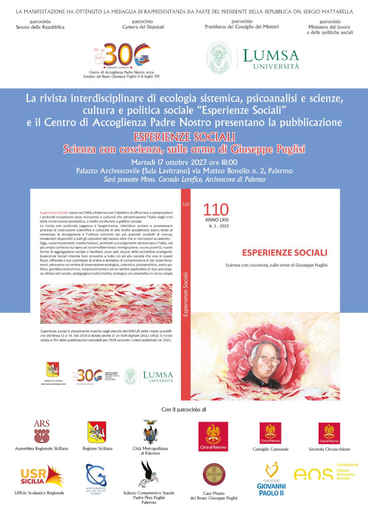 Locandina presentazione della pubblicazione