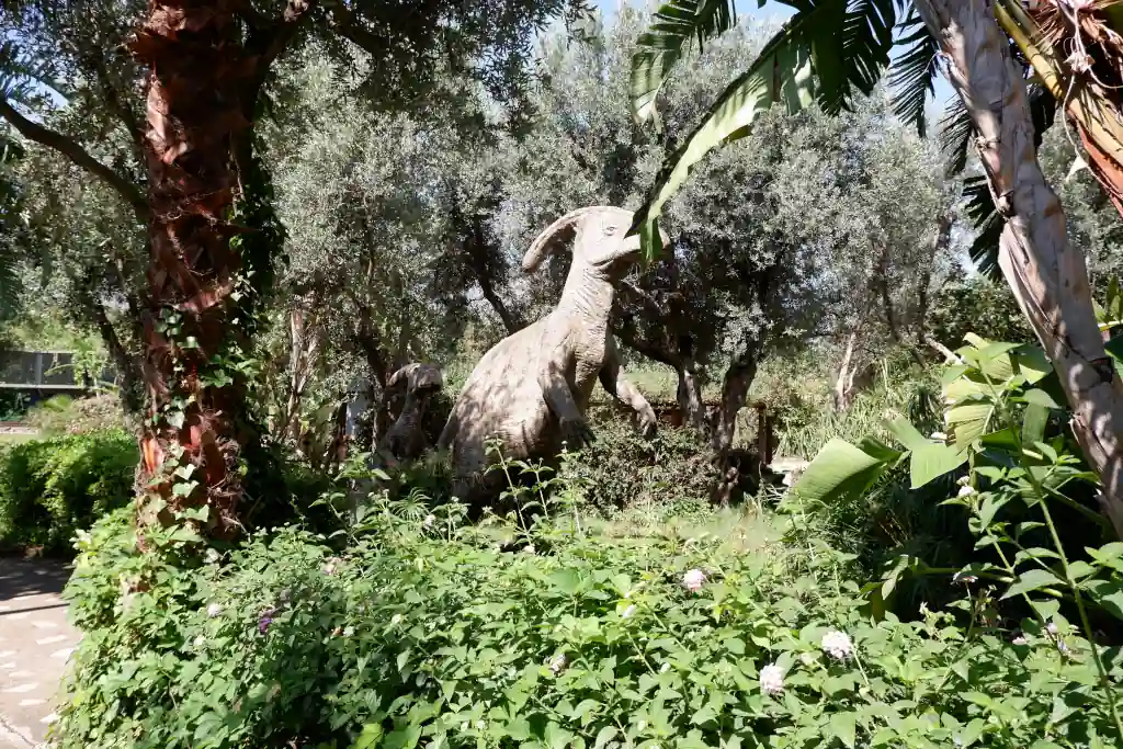 Parasaurolophus al Bioparco di Sicilia