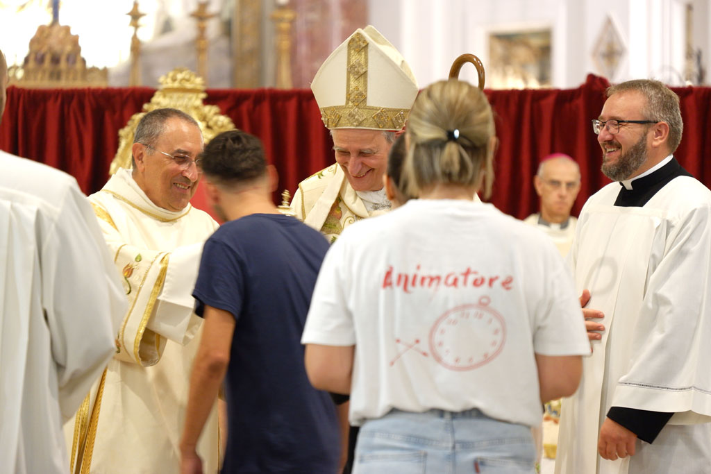 Momenti della celebrazione eucaristica in Cattedrale nel trentennale del martirio del Beato Giuseppe Puglisi