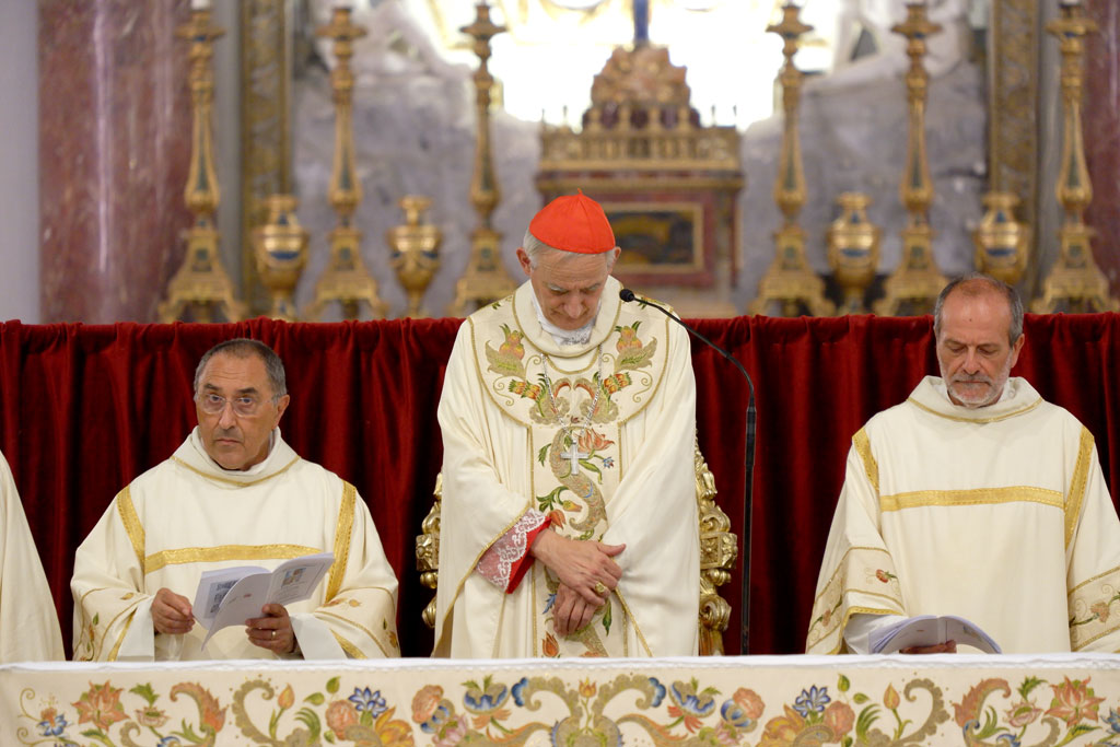 Momenti della celebrazione eucaristica in Cattedrale nel trentennale del martirio del Beato Giuseppe Puglisi