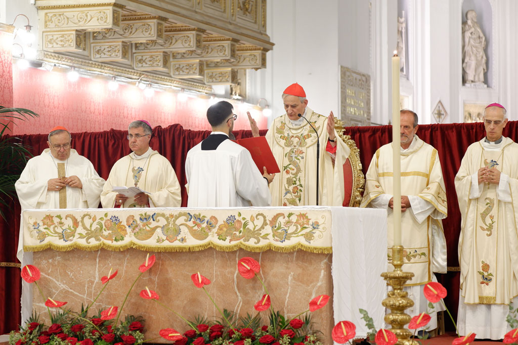 Momenti della celebrazione eucaristica in Cattedrale nel trentennale del martirio del Beato Giuseppe Puglisi