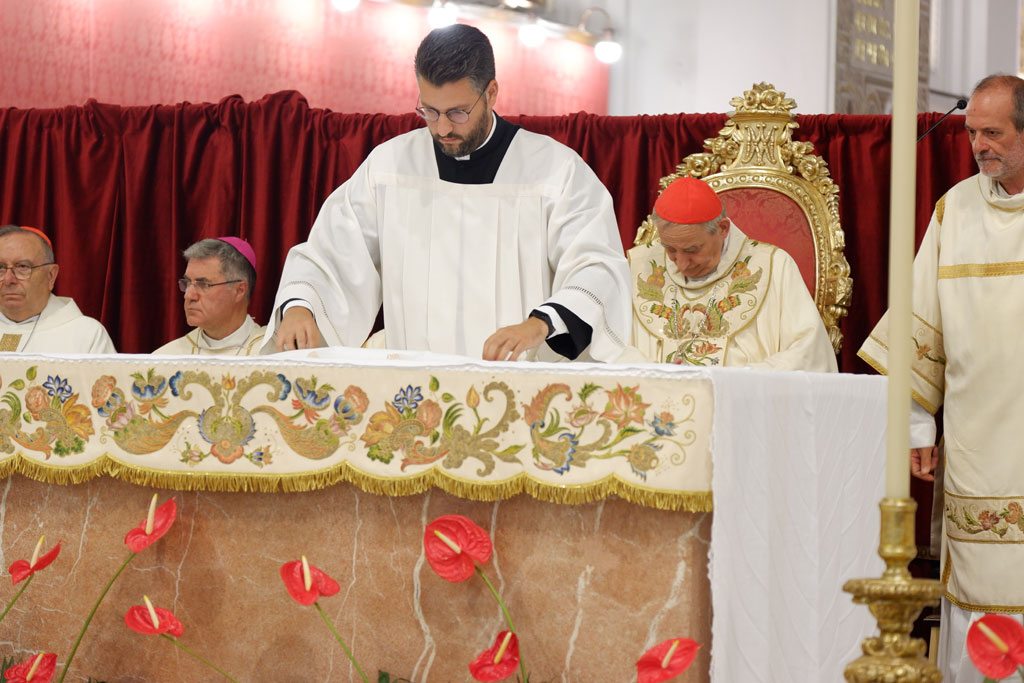 Momenti della celebrazione eucaristica in Cattedrale nel trentennale del martirio del Beato Giuseppe Puglisi