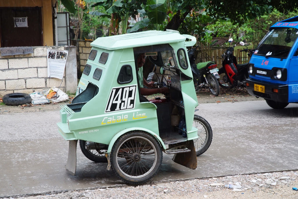Mototaxi isola di Bohol