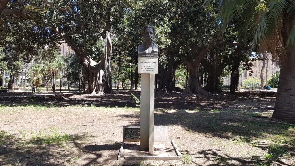 Statua al Giardino Inglese 