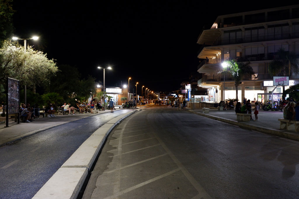 Lungomare Andrea Doria, Marina di Ragusa