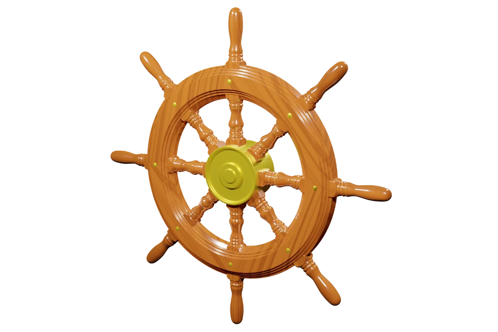 Timone realizzato in Blender