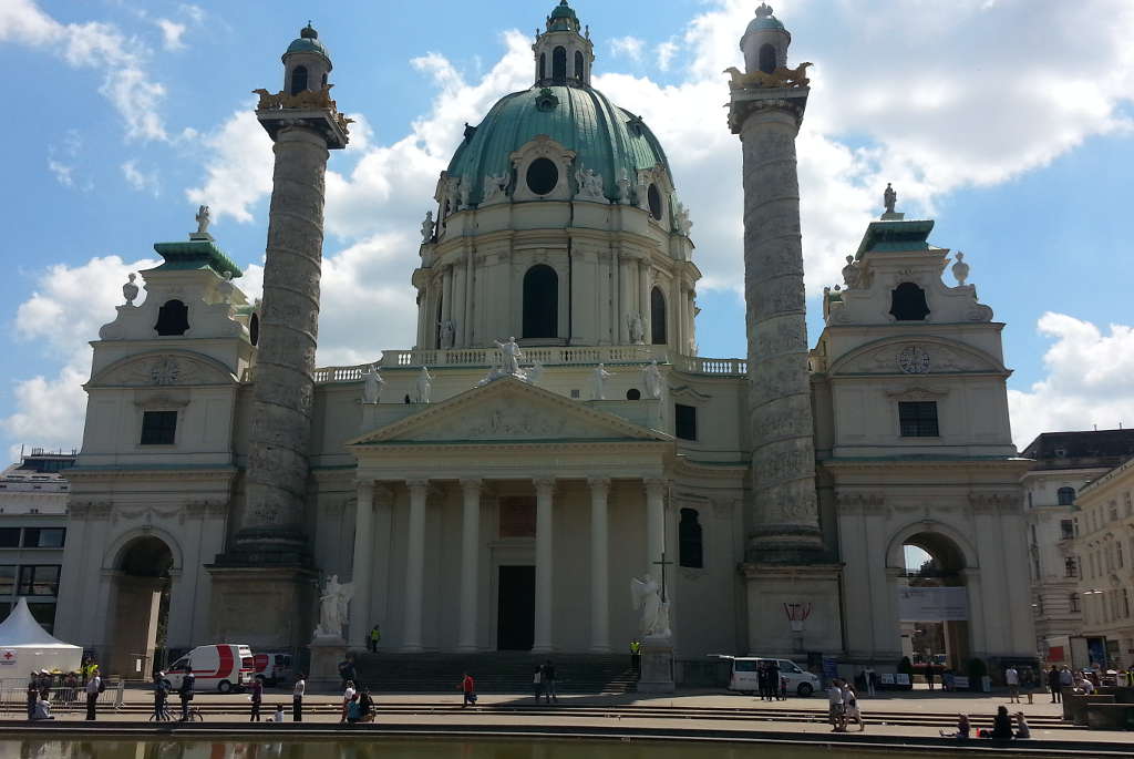 Vienna. Chiesa di San Carlo