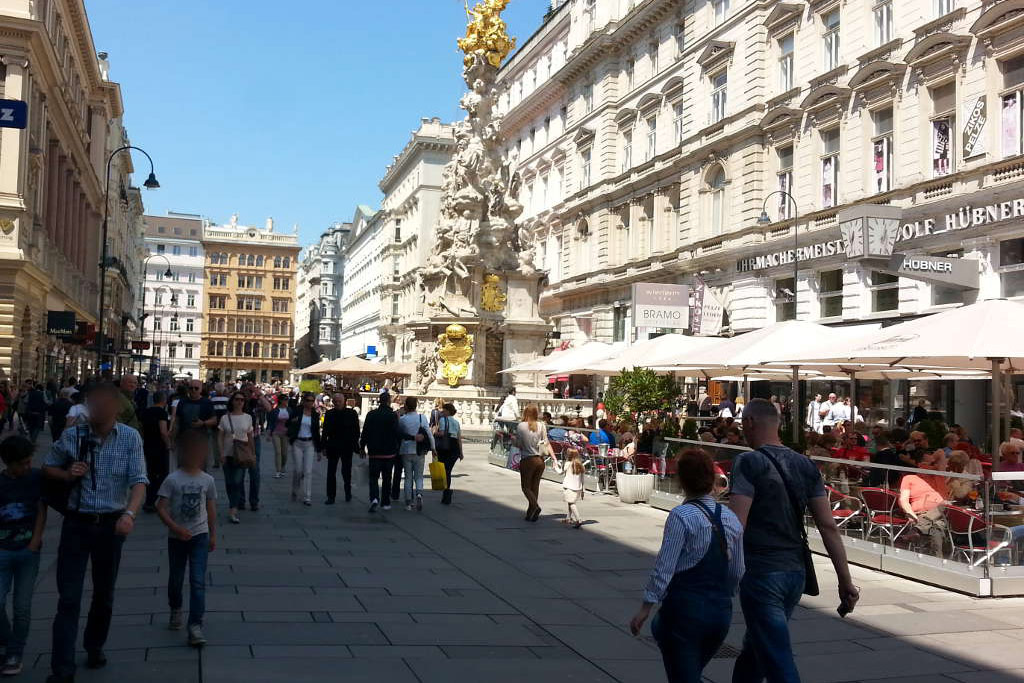 Vienna. Vie del centro (locali)