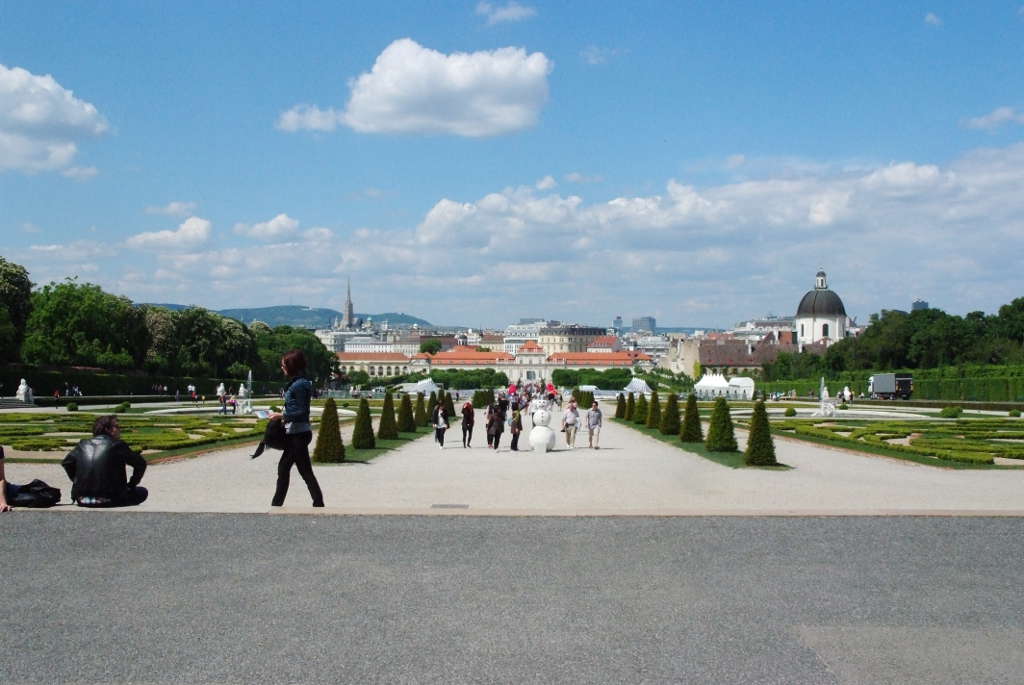 Vienna. Parco del Belvedere