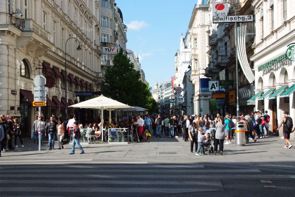 Vienna. Vie del centro