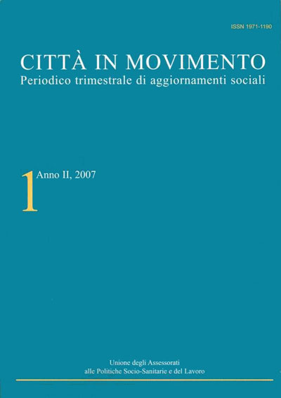 Copertina periodico Città in movimento