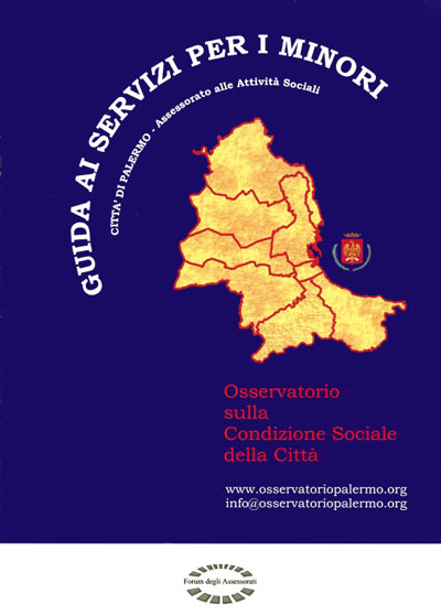 Copertina Guida ai servizi per i minori - Città di Palermo