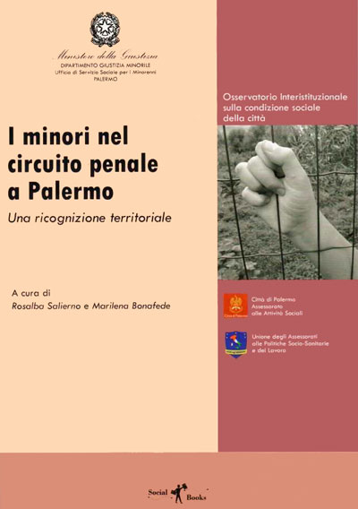 Copertina pubblicazione I minori nel circuito penale a Palermo
