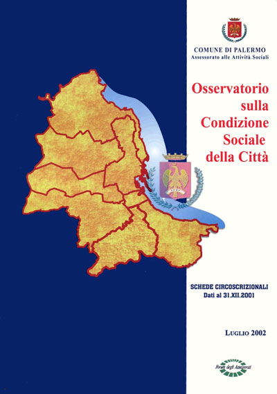 Copertina Schede circoscrizionali. Dati al 31-12-2001